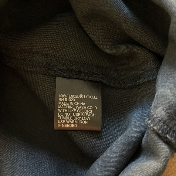 CREMIEUX Jay ShirtDress Denim Dark Indigo- Size XS - Picture 8 of 11